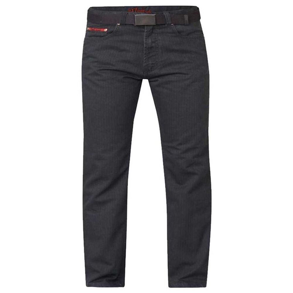 Duke Mens D555 London Canary Bedford Cord Kingsize Tuxedo Trousers / Charcoal